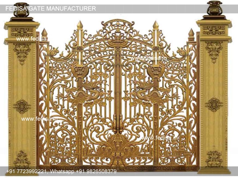 Wooden Gate Design Double Door Steel Gate Design Park Gate Design Shop ...