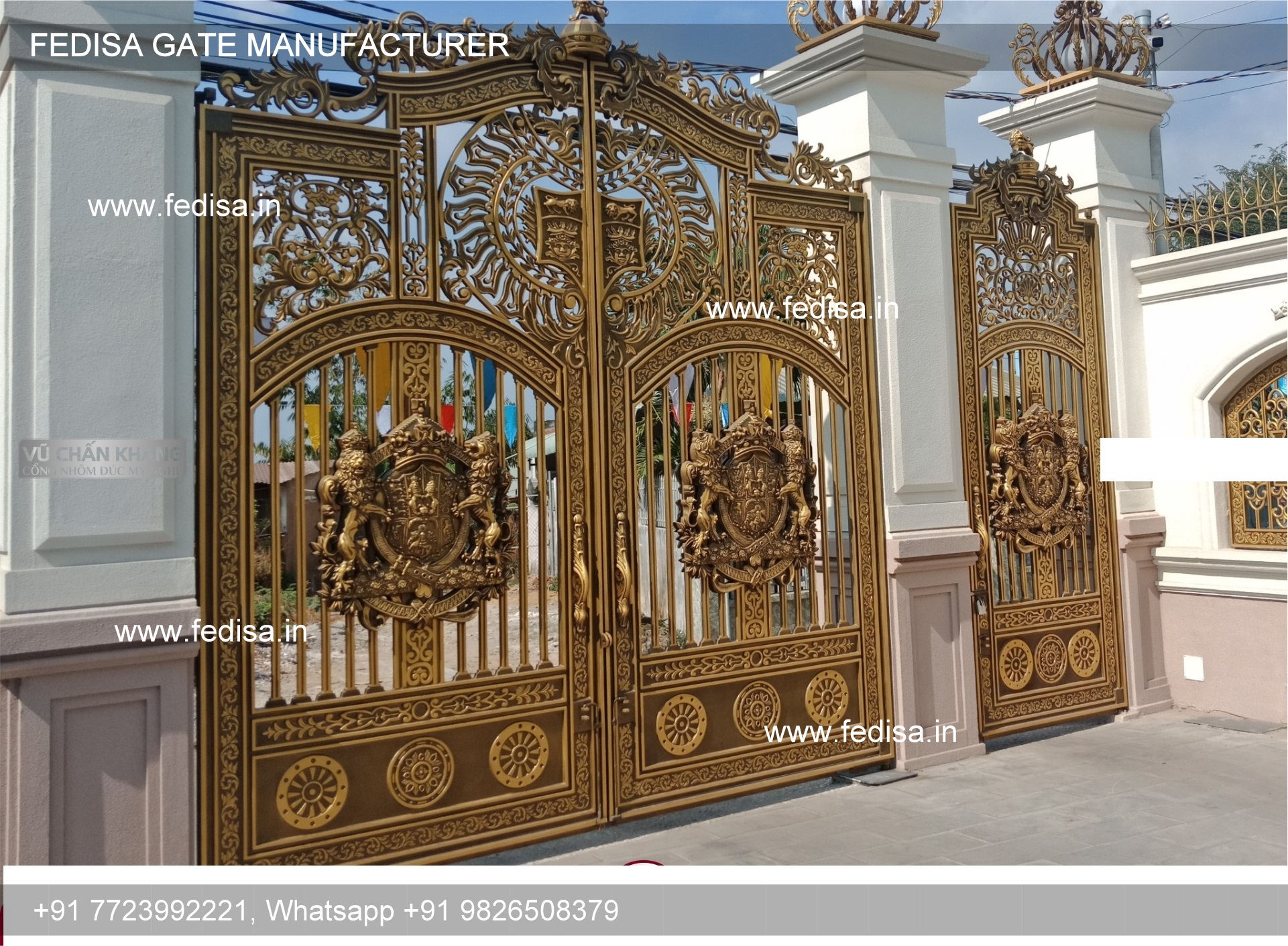Boundary Gate Design Wpc Gate Design Lightweight Main Gate Design Tube Gate Design