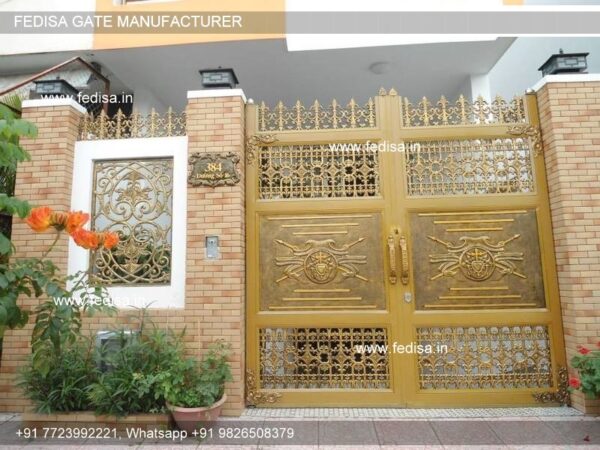 Steel Gate Design For Home Main Gate Design In Iron Pipe 7 Feet Gate Design Gate Wala Design