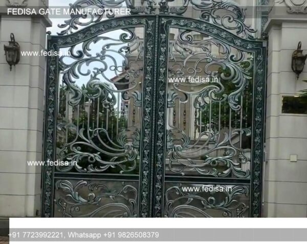 Single Gate Design Stainless Gate Design 2020 Iron Gates For House Main Gate Sliding Door