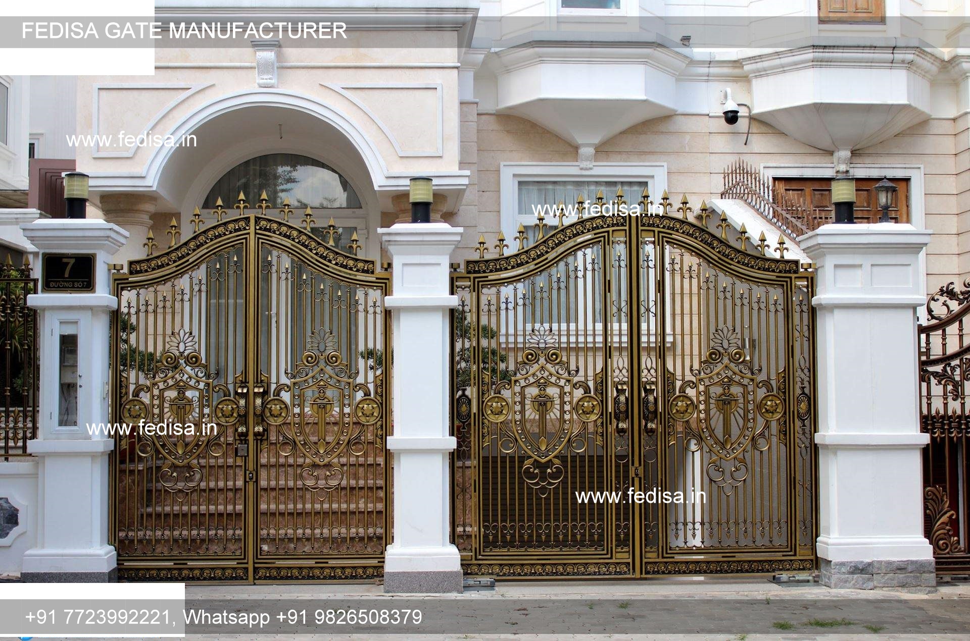 Main Gate Grill Design For Home Gate Design Gate Design Home Gate Grill ...