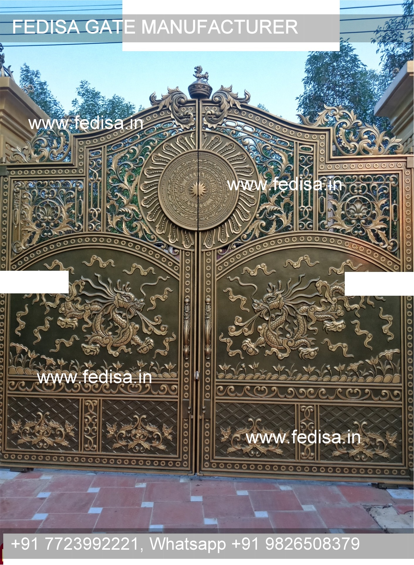 Simple Gate Design Steel Gate Laser Cutting Design Compound Grill Gate Design Steel Gate Design New