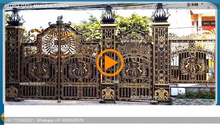 Modern Gate Design Iron And Steel Gate Design Sliding Gates For House Compound Wall Sliding Gate Design