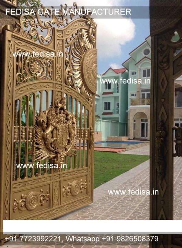 Wooden Gate Design Sliding Gates For House Compound Wall Sliding Gate Design Contemporary Metal Gates