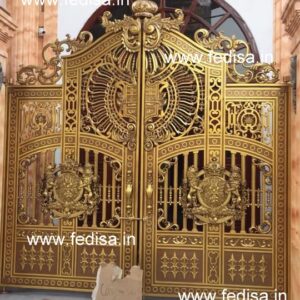 Simple Steel Gate Design Design Of Boundary Wall With Gate Boundary Design Gate Garden Entrance Gate Design