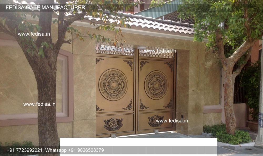 Main Gate Design 2108 Two Gate Design Main Gate Folding Design Steel Wood Gate Design