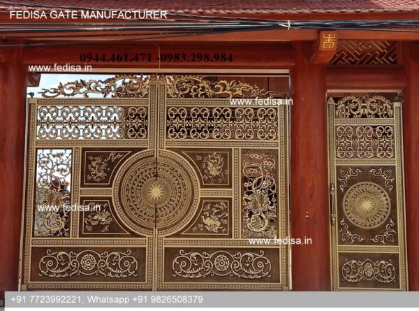 Iron Gate Design No Sag Gate Design Small Gate Grill Design Normal House Gate Design