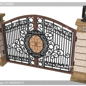 Pipe Gate Design Front Gate Design In Steel Main Gate Design Pinterest Modern Boundary Gate Design