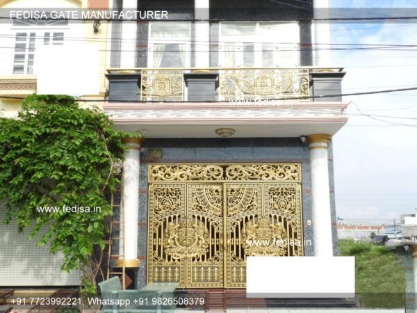 Metal Gate Design Entrance Gate Pillar Design Fancy Metal Gates Unique Main Gate Design