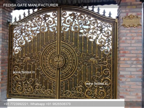 Boundary Gate Design Small Gate Colour Wall With Gate Design Gate Design Angle Bar