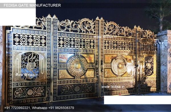 Steel Gate Design Catalogue Main Gate Grill Design Loha Gate Design Rolling Gate Design