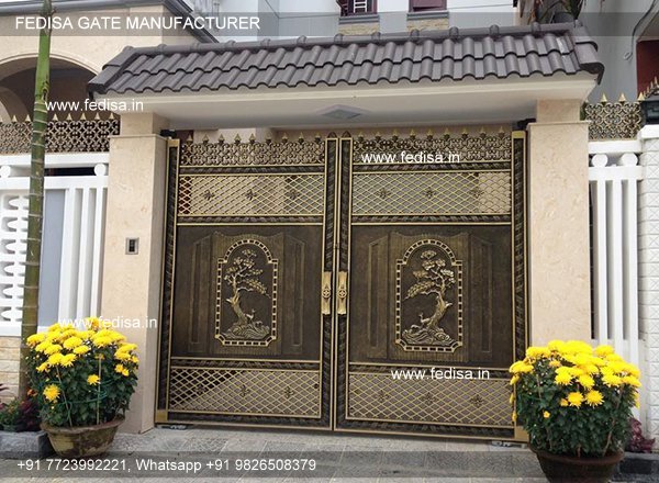 Compound Gate Front Main Gate Design Front Door Grill Gate Foldable Gate Design