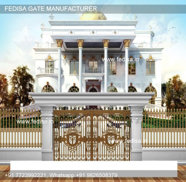 Steel Gate Design Catalogue Hpl Gate Design Modern Fence Gate Steel Gate New Design