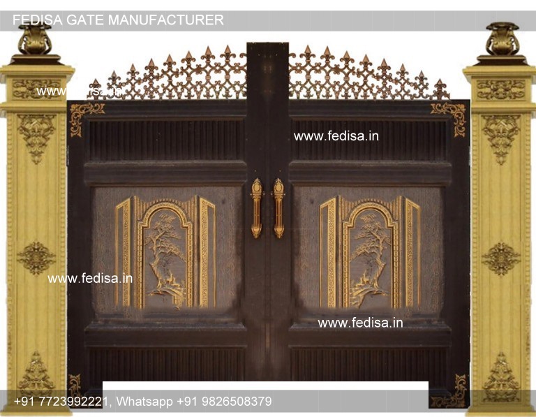 Entrance Gate Design Folding Grill Gate Design 10 Feet Gate Design Maharaja Gate Ka Design
