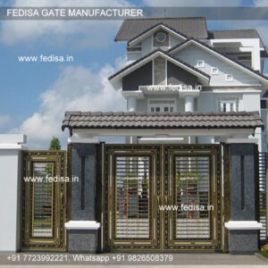 Loha Grill Gate Boundary Wall Sliding Gate Design Loha Gate Colour Main Gate Design Grill