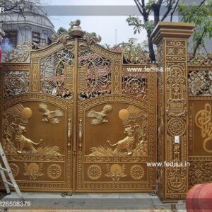 Single Gate Design Gate Design Wala Best Sliding Gate Design Iron Channel Gate Design