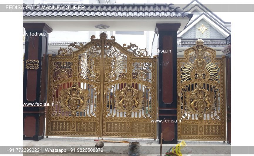 Iron Gate Designs For Indian Homes Beautiful Fences And Gates Ghar Ke Gate Ke Design New Steel Gate Design 2020
