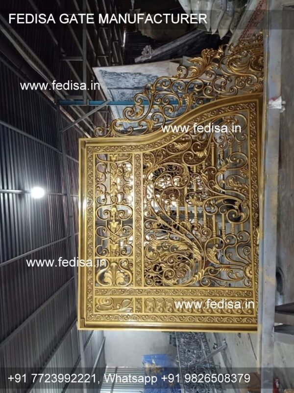 Industrial Gate Design Galvanized Gate Design Sliding Gate Design 2020 Sliding Gate With Small Gate