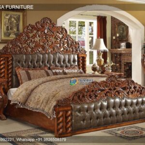 Double King Size Bed Couple Room Interior Cane Bed Modern Bedroom Design Interior