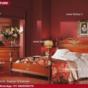 King Size Bed Cozy Room Design Double Bed Furniture Modern Boho Bedroom