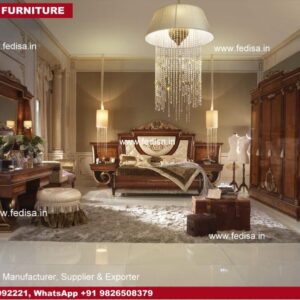 Led Panel Design For Small Bedroom Cozy Bedroom Interior Teak Wood Cot Modern Classic Interior Design Bedroom