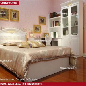 Luxury Bed Design Crib And Dresser Set Vanity Table Modern Classic Bedroom Interior Design