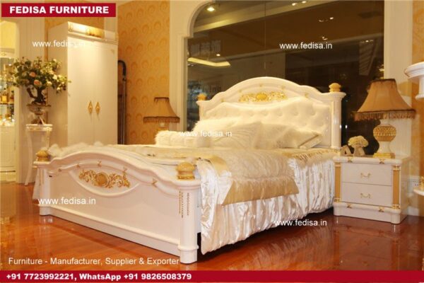 Room Decoration Colour Crib And Dresser Set Romantic Bed Modern Classic Bedroom Interior Design