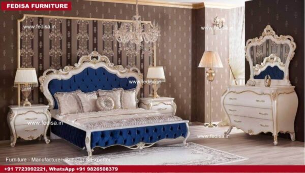 Stylish Bed Crib And Dresser Set Fitted Bedroom Furniture Modern Classic Bedroom Interior Design