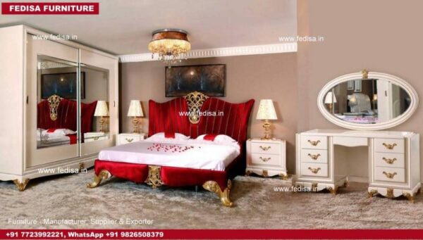 Wardrobe Bed Cozy Bedroom Interior Full Size Bed With Drawers Modern Classic Interior Design Bedroom