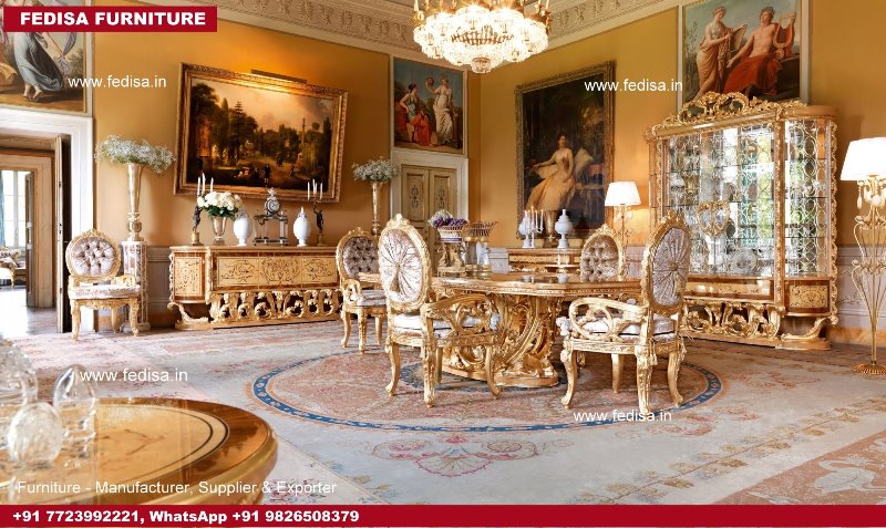 Glass Dining Table 4 Seater Traditional Round Dining Table 521 Piece Dining Set French Living Room Furniture