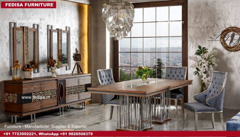 Marble Top Dining Table Set 6 Seater Latest Pop Design For Dining Room 643 Person Dining Table And Chairs Feature Wall Living Room