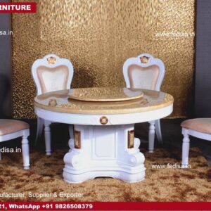 Dining Table And Chairs Buy Round Dining Table 3d Wallpaper Dining Room White Floor Living Room