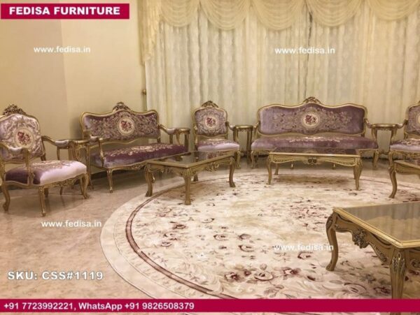 Sofa Set Cloth Colour Combination Iron Sofa Set Price Strong White Living Room Foam Sofa Set