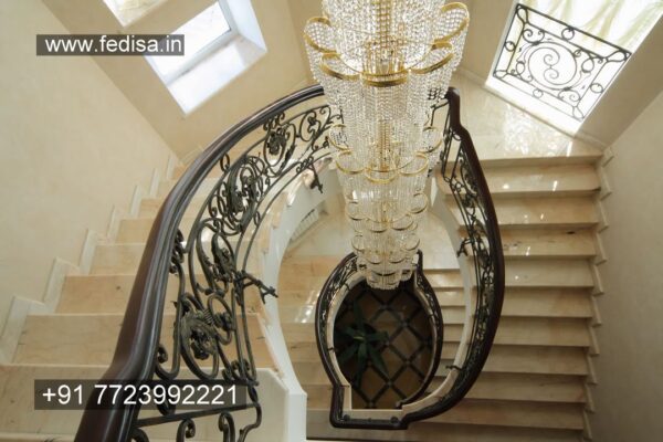 Luxury Classic Glass Balusters For Stairs Stairs With Glass Sides Modern Glass Stair Railing