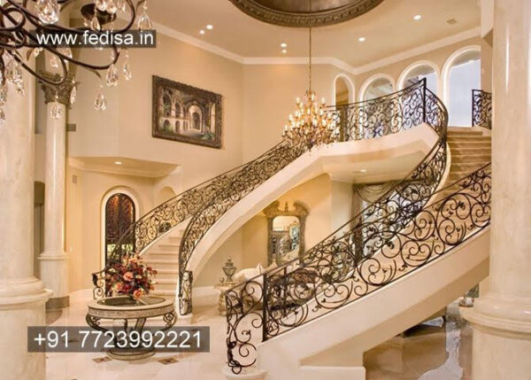 Luxury Classic White Wood And Glass Staircase Glass Steps Staircase Glass Stair Risers