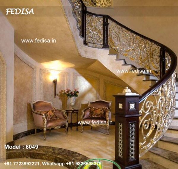 Luxury Classic Interior Wood Balusters Modern Wood Stairs Floating Wood Stairs