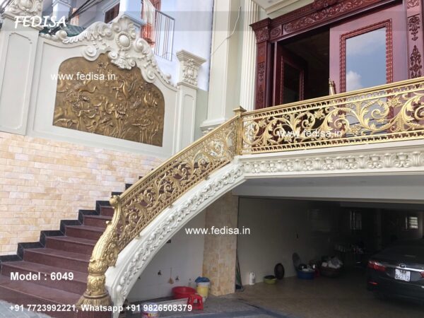 Luxury Classic Building Wooden Stairs Solid Wood Stairs Stairs With Wood