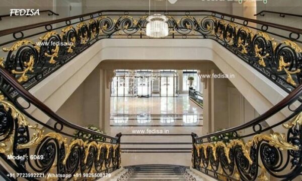 Luxury Classic Building Wood Stairs Over Concrete Iron And Wood Banister Wooden Stairs For Loft