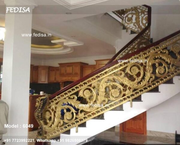 Luxury Classic Half Circle Wooden Steps Rounded Bottom Step Metal Round Stairs