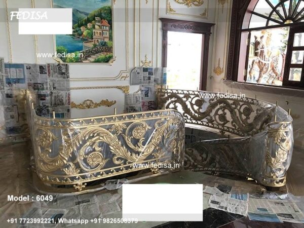 Luxury Classic The Iron Shop Spiral Staircase Modern Metal Stair Railing Metal Stair Balustrade