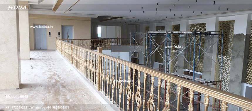 Luxury Classic Wrought Iron Indoor Stair Railing Iron Works Stair Railings Reclaimed Spiral Staircase For Sale