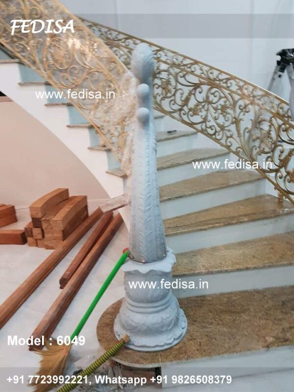 Luxury Classic staircase is an example of i starcast staircase jali