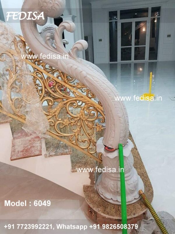 Luxury Classic i starcast staircase jali staircase jali design