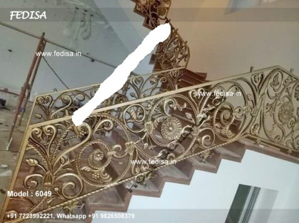 Luxury Classic Revit Metal Stairs Commercial Steel Stairs Steel Plate Stair