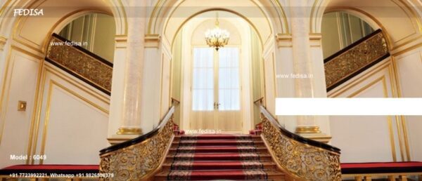 Luxury Classic Steel And Timber Stairs Steel Plate Stair Stainless Steel Spiral Railing
