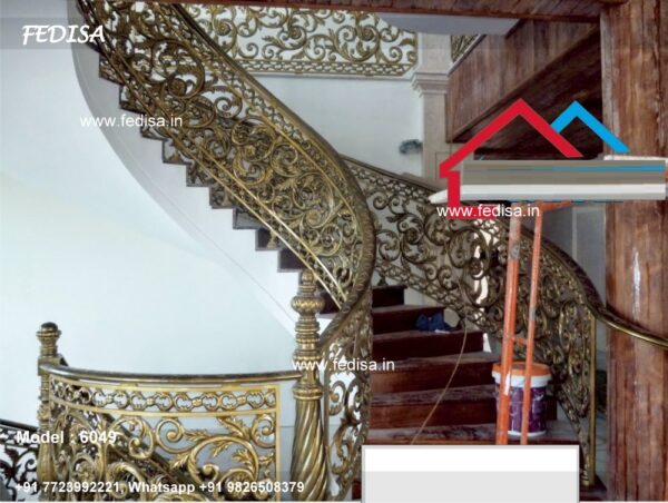 Luxury Classic Folded Metal Staircase Stair Railing Wood And Steel Steel Railing On Stairs