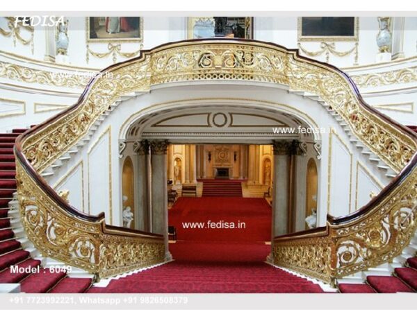 Luxury Classic Frameless Glass Stair Railing Glazed Staircase Glass And Chrome Staircase