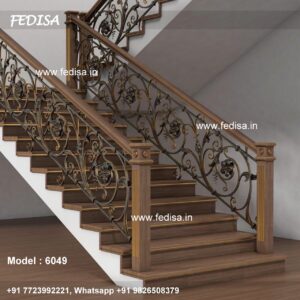 Luxury Classic Modern Wood Stairs Interior Wood Balusters Floating Wood Stairs