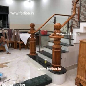 Luxury Classic Horizontal Wood Stair Railing Wood Stairs And Railings Stairs Made Of Wood