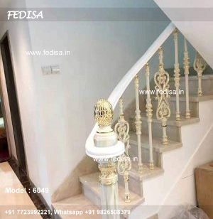 Luxury Classic Wooden Folding Stairs Barn Wood Stair Railing Wooden Stair Bannister